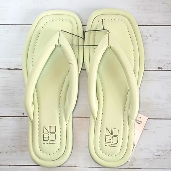 Womens Puffy Memory Foam Flip Flops Sandals 2-Pack Size 9 - Picture 2 of 8